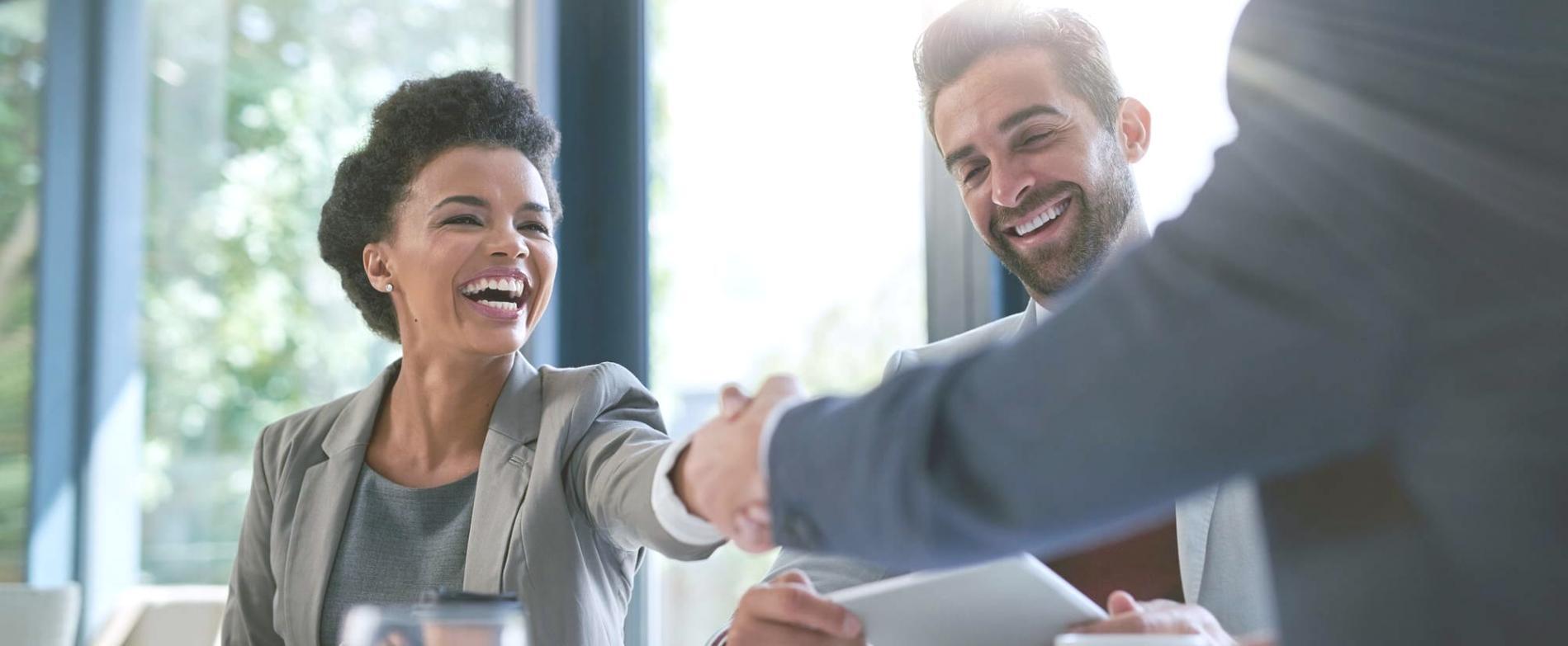 Teilnehmer während interaktiver Selbstentwicklungs-Session